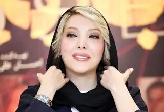 گریم خاص صدف اسپهبدی در پشت‌ صحنه یک نمایش +عکس