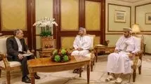 تخت‌روانچی با وزیر خارجه عمان دیدار کرد
