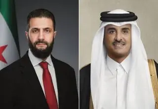 گفت‌وگوی تلفنی امیر قطر و الجولانی درباره تنش در منطقه
