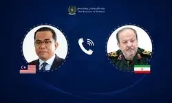تأکید وزرای دفاع ایران و مالزی بر توسعه همکاری‌های دفاعی و نظامی
