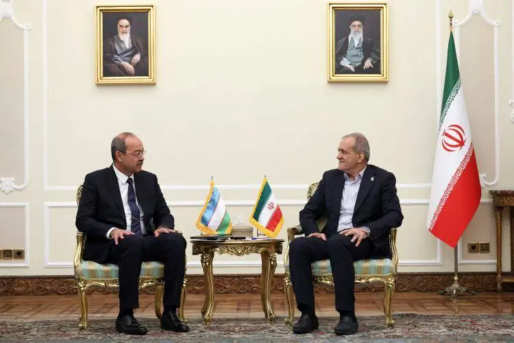 پزشکیان: آغوش دولت و ملت ایران به روی مردم همتبار ازبکستان باز است