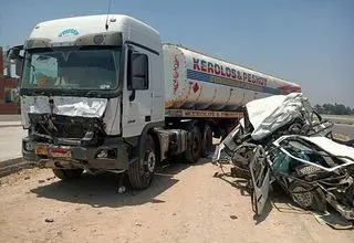 ۱۸ کشته در تصادف کامیون در مصر