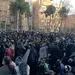 تصاویری از تجمع مردم تهران در خیابان انقلاب 