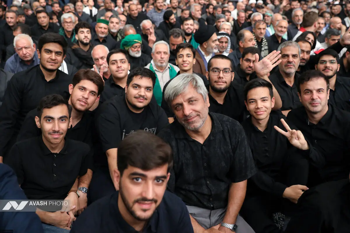 عزاداری شهادت امام رضا (ع) با حضور رهبر انقلاب