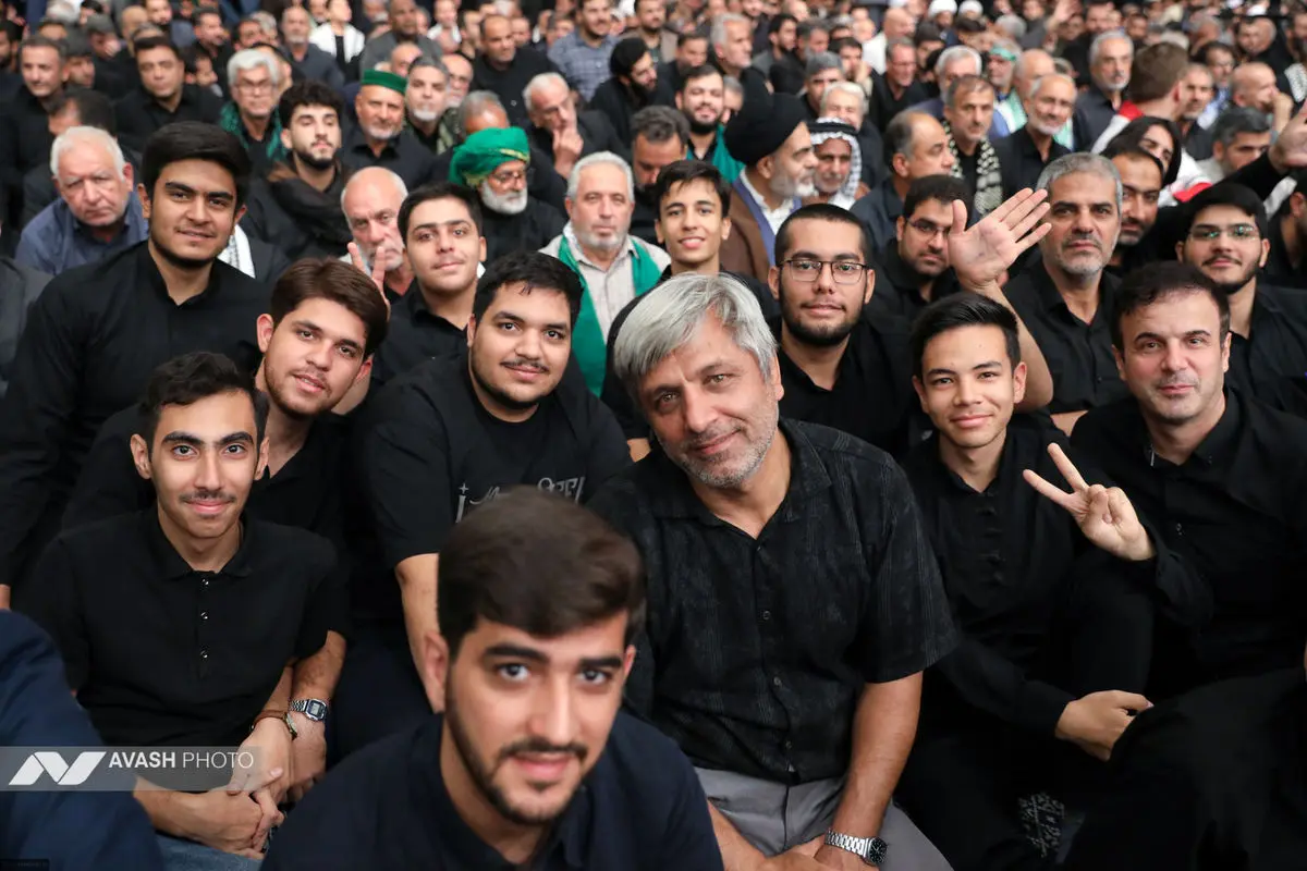 عزاداری شهادت امام رضا (ع) با حضور رهبر انقلاب
