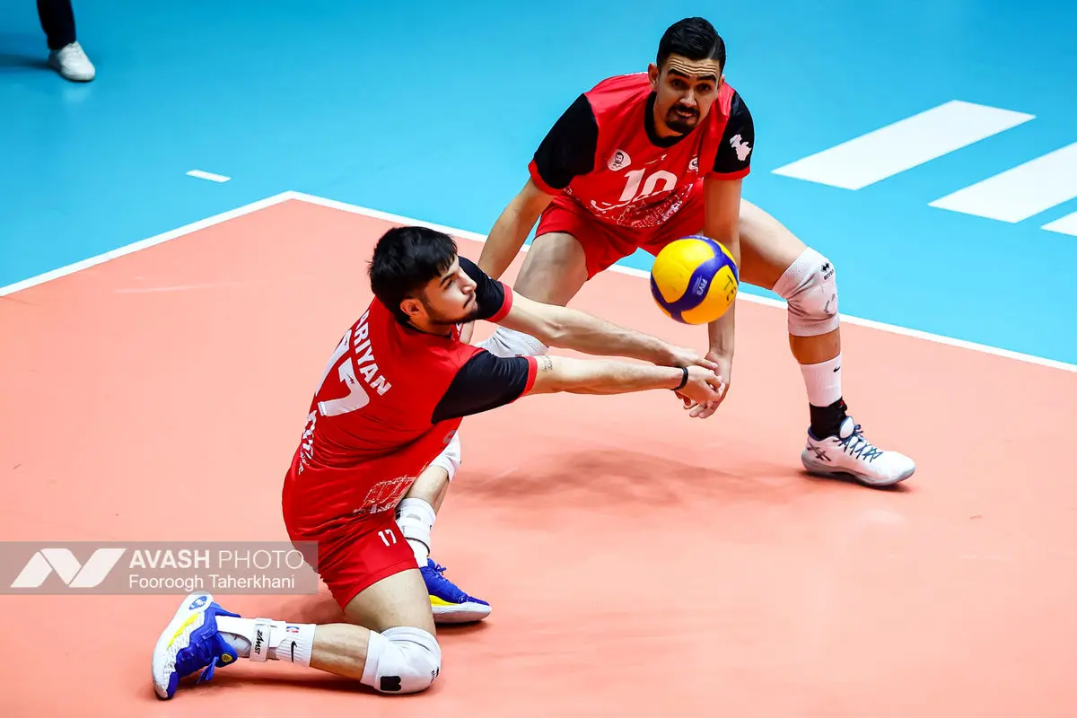 دیدار تیم های والیبال شهرداری ارومیه و سپاهان