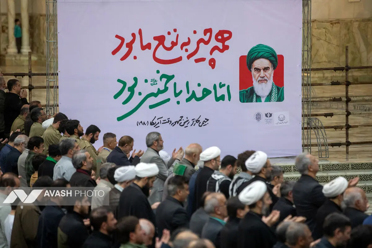 نماز جمعه تهران در مرقد امام خمینی(ره)