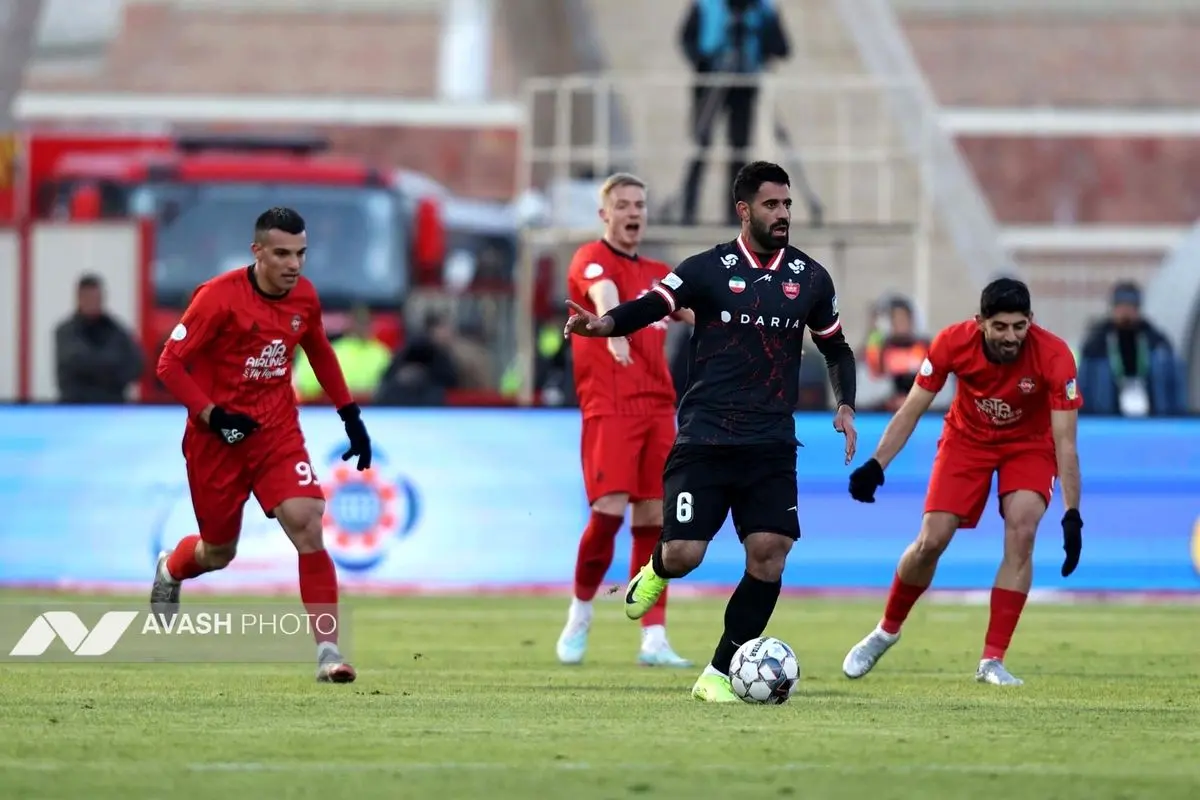 مرحله یک شانزدهم نهایی جام حذفی؛ تراکتور - پرسپولیس