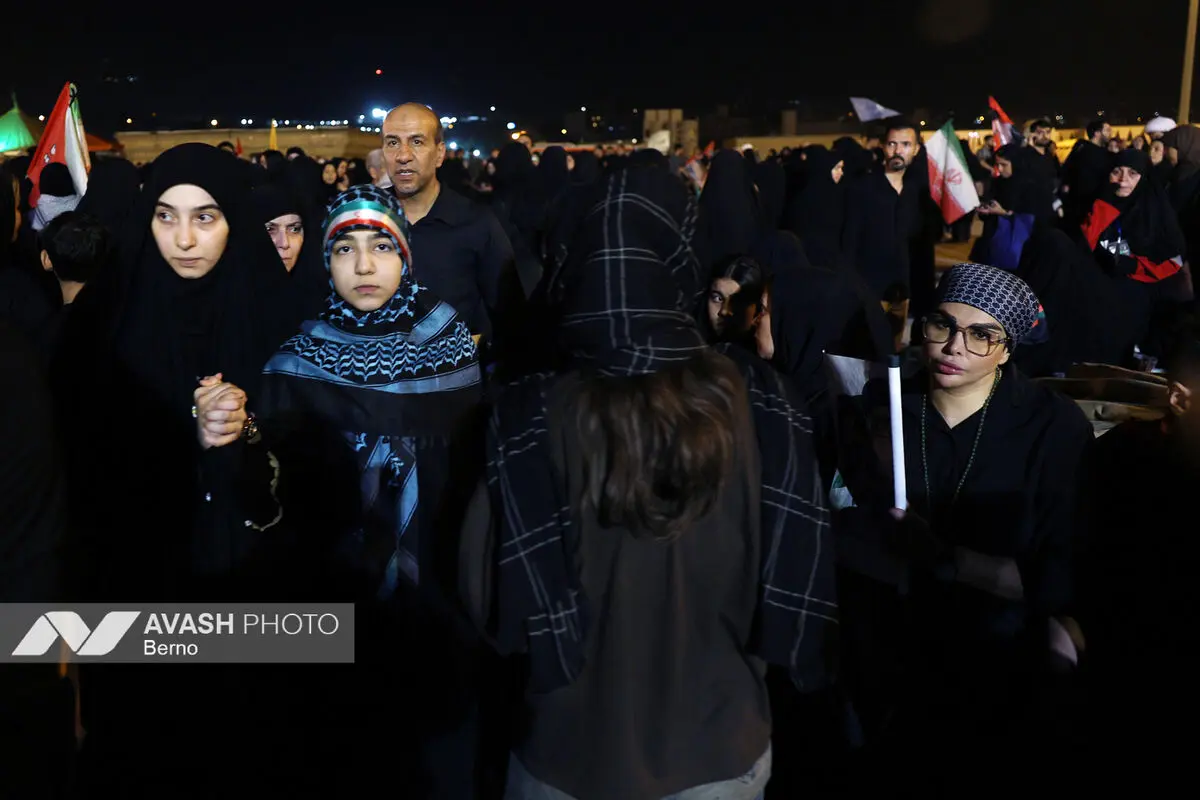 شب دوم مراسم وداع با رهبر شهید انقلاب