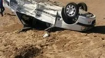 مرگ یکی از کارکنان خانم بیمارستان جیرفت بر اثر واژگونی خودرو