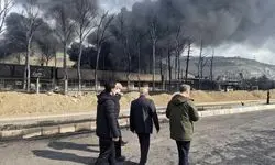 تصویر جدید از خرابی‌های انبار نفت تهران