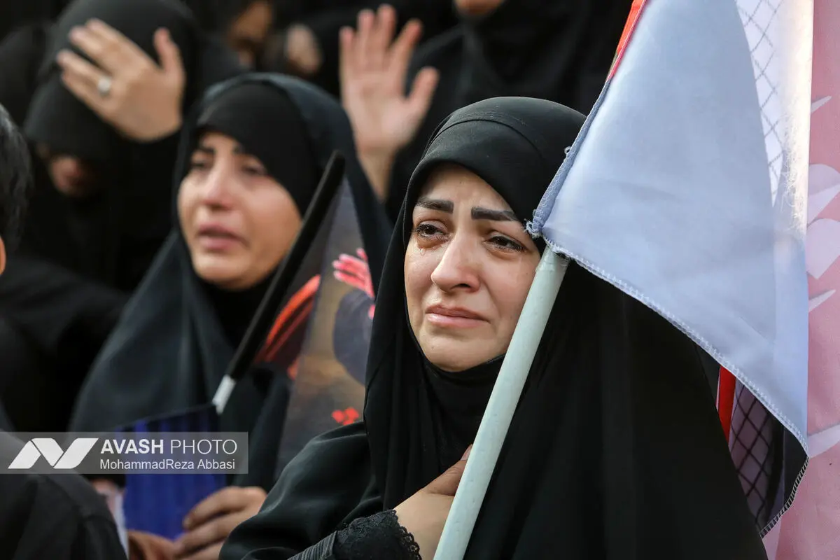 مراسم تشییع پیکر مطهر رهبر شهید انقلاب در تهران - ۱