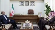 دیدار مشاور وزیر امور خارجه عربستان علی لاریجانی