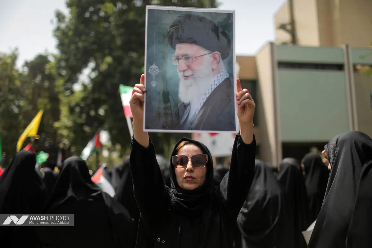 دسته عزاداری مردمی دانشجویی ظهر تاسوعا در تهران