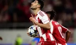 حضور مؤثر طارمی در المپیاکوس