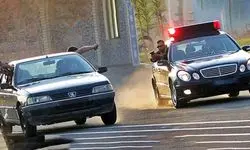 تعقیب و گریز نفس‌گیر پژو پارس و پلیس