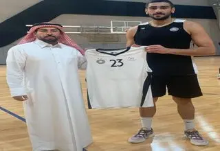 ستاره بسکتبال ایران در السد قطر

