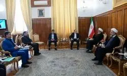 رئیس سازمان قضایی نیروهای مسلح با عراقچی دیدار کرد