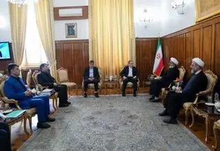 رئیس سازمان قضایی نیروهای مسلح با عراقچی دیدار کرد