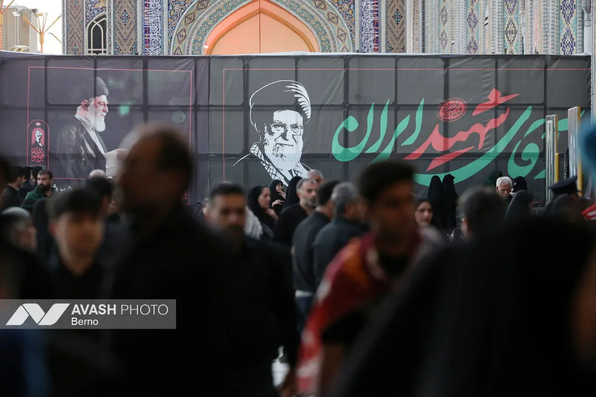 مراسم تشییع پیکر مطهر رهبر شهید انقلاب - مشهد