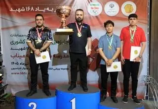 جایزه قهرمانی سرخوش صرف بازسازی مدرسه شجره طیبه شد