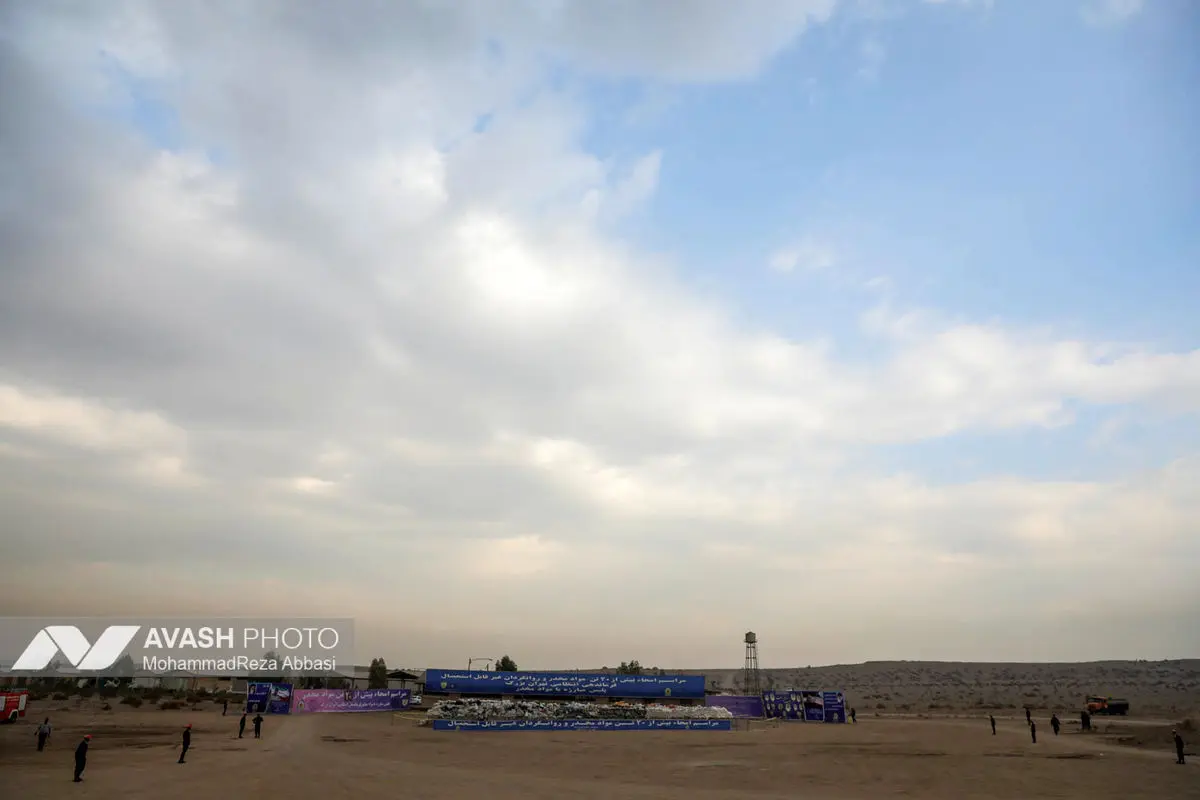 امحای ۲۰ تن مواد مخدر