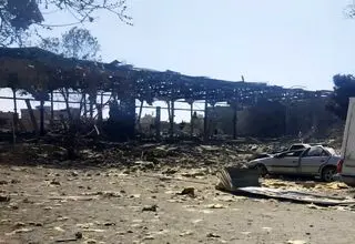 تصاویر مجموعه ورزشی بعثت تهران پس از حمله اسرائیل و آمریکا + ببینید 