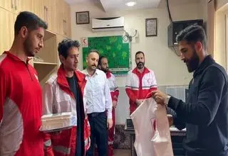 بازیکن تراکتور هلال احمری شد
