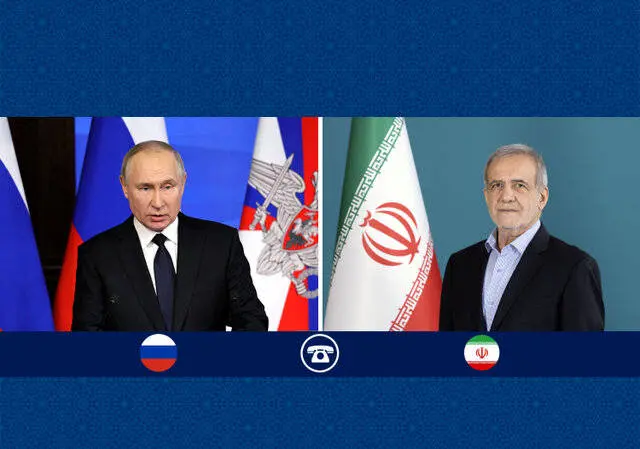 گفتوگوی تلفنی روسای جمهور ایران و روسیه