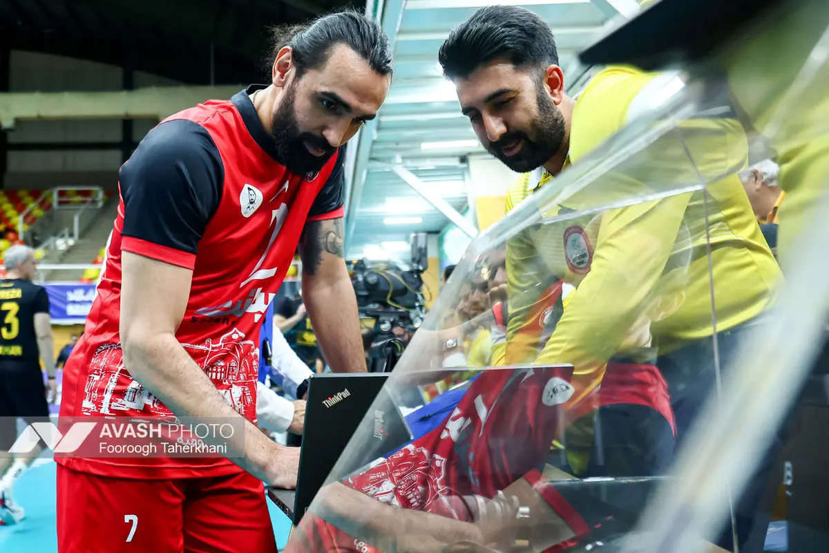 دیدار تیم های والیبال شهرداری ارومیه و سپاهان