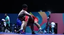 عبدی اولین برد کشتی فرنگی را دشت کرد