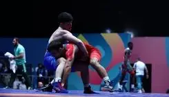 عبدی اولین برد کشتی فرنگی را دشت کرد