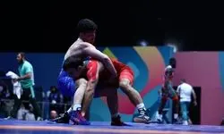 عبدی اولین برد کشتی فرنگی را دشت کرد