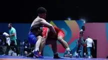 عبدی اولین برد کشتی فرنگی را دشت کرد