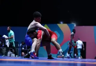 عبدی اولین برد کشتی فرنگی را دشت کرد