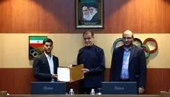 تقدیر هیات اجرایی کمیته ملی المپیک از مهدی الفتی