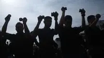 کتک کاری عجیب دو هیئت عزاداری در حرم امام رضا!/ فیلم