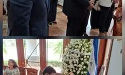وزیر امور خارجه نیکاراگوا به سفارت ایران رفت