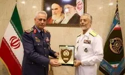 رئیس دانشگاه تحقیقات نظامی عراق با دریادار سیاری دیدار کرد