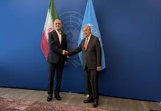 دیدار رئیس‌جمهور و دبیرکل سازمان ملل متحد