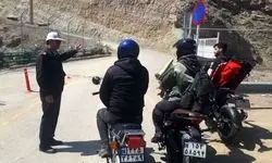 ممنوعیت تردد موتورسیکلت‌ها در ۴ محور شمالی تا شنبه