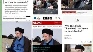 بازتاب گسترده آغاز دوران رهبری آیت‌الله سید مجتبی خامنه‌ای در رسانه‌های جهانی/ اولین اختلاف بزرگ میان آمریکا و اسرائیل در جنگ + عکس و فیلم
