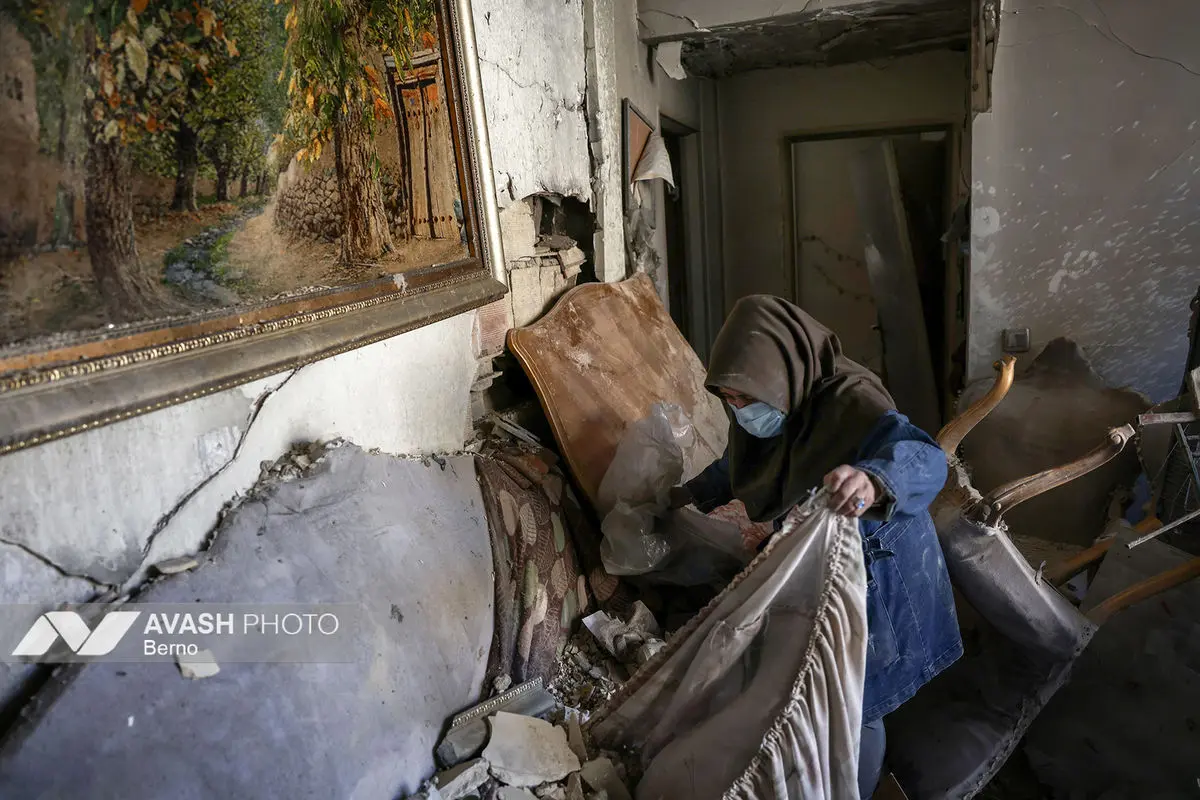 خسارات ناشی از تجاوز هوایی آمریکا و رژیم صهیونیستی به ایران - تهران