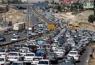 مسدود شدن بخشی از آزادراه تهران - کرج به مدت دو شب متوالی