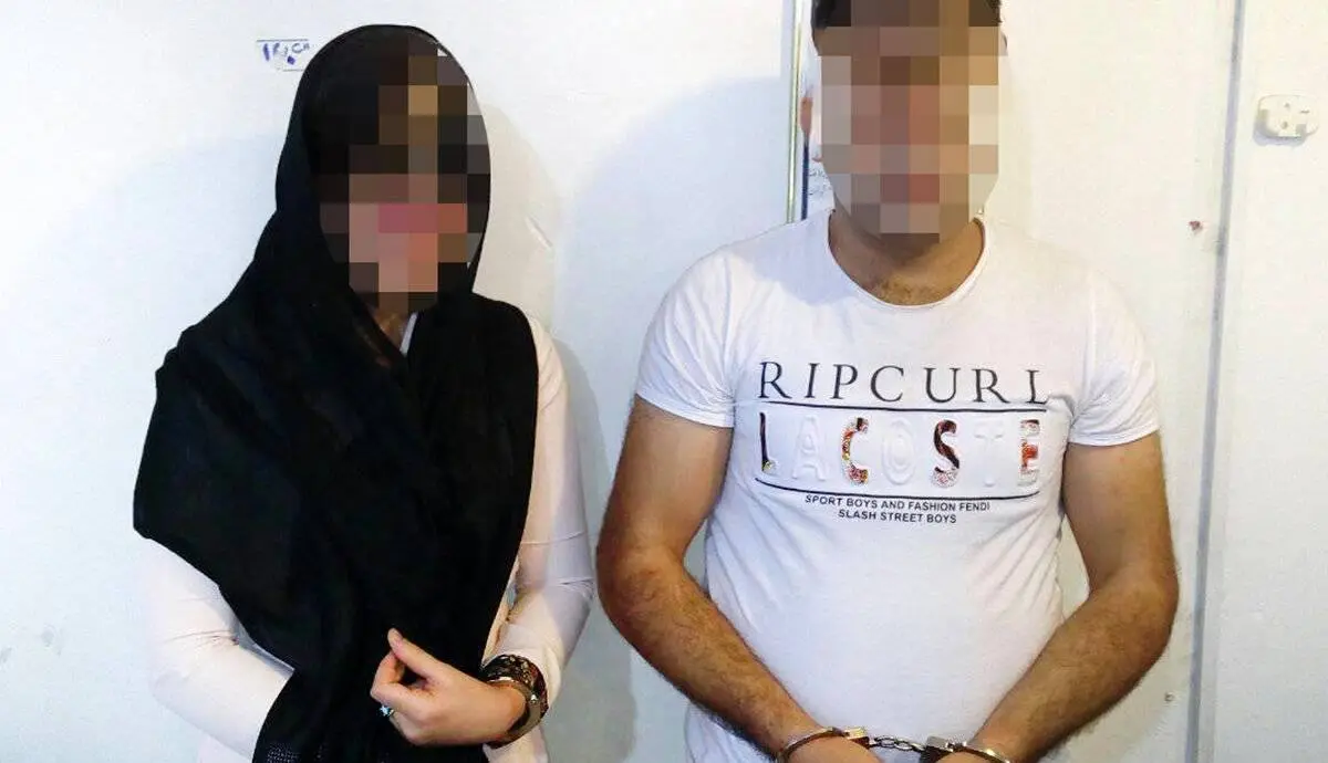 دستگیری زن متأهل با مرد زندار در خودرو