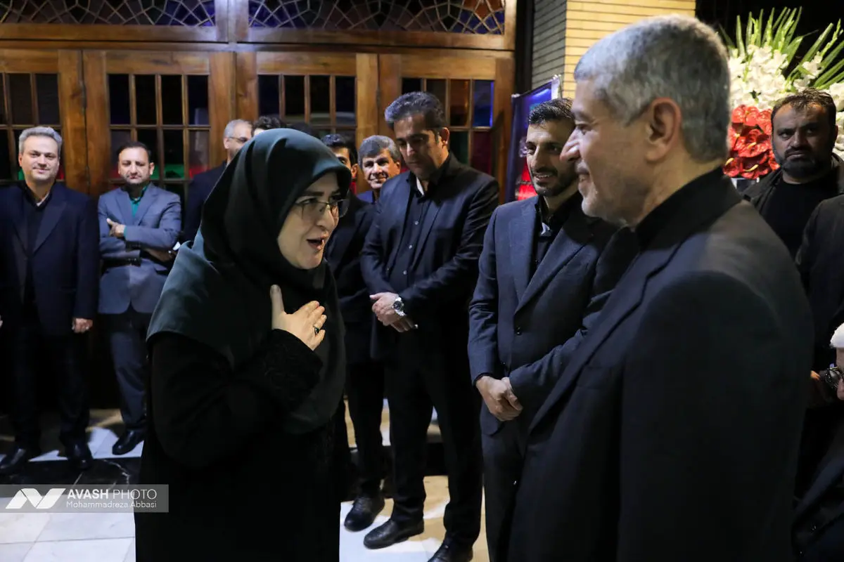 مراسم یادبود حسین طیب‌نیا