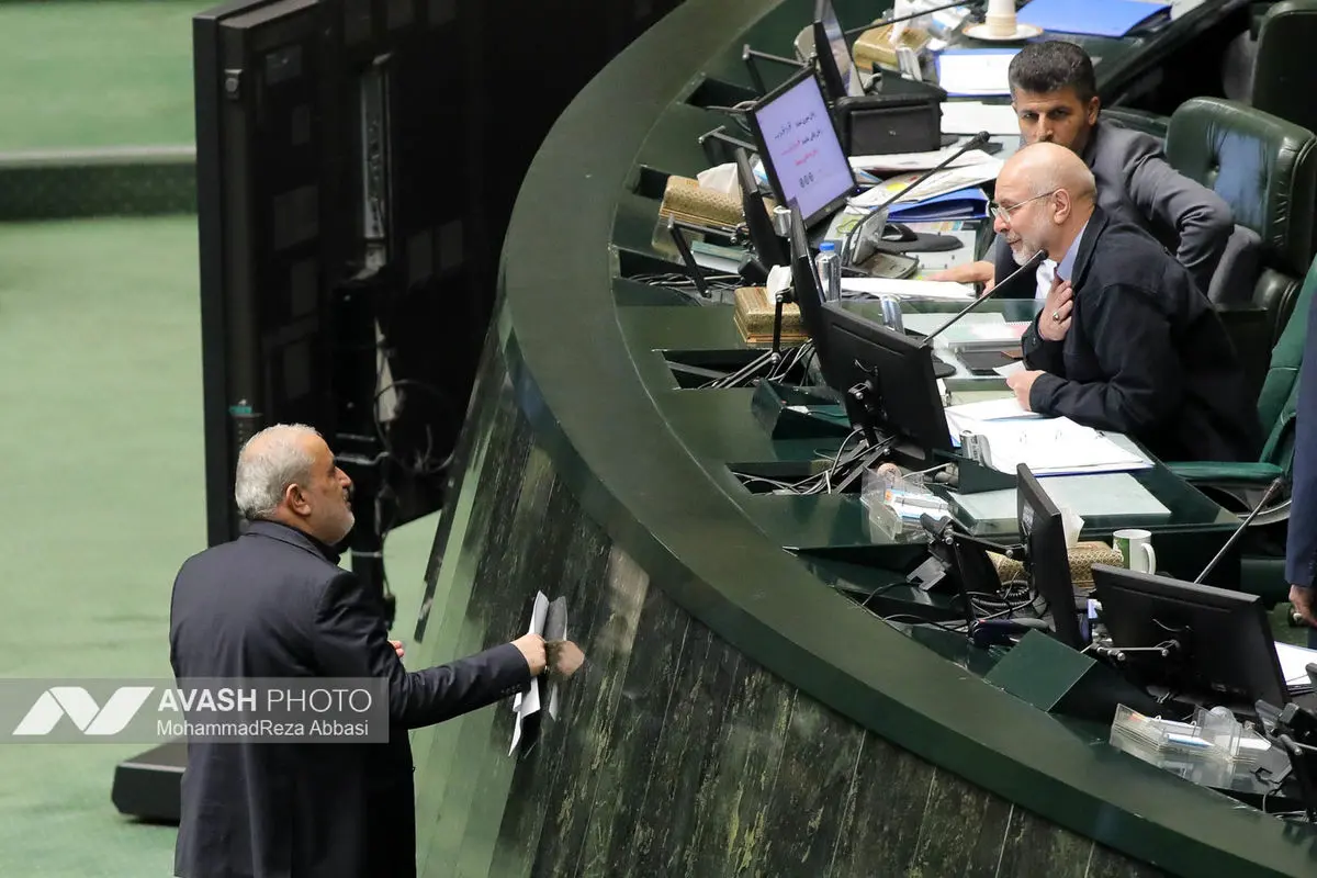 صحن علنی مجلس - ۲ دی