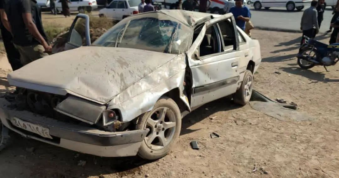 واژگونی خودروی حامل دانش‌آموزان/ یک کشته و چهار مصدوم 