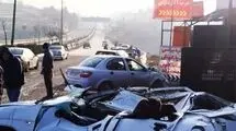 آمار عجیب تصادف در تهران طی یک ماه/۳ علت اصلی تصادف در تهران