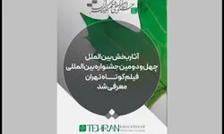 کدام آثار به به بخش بین‌الملل جشنواره فیلم‌ کوتاه یافتند؟ 